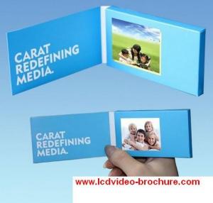 China Electronic Lcd Video Card , Business Invitation Lcd Video Greeting Card on sale