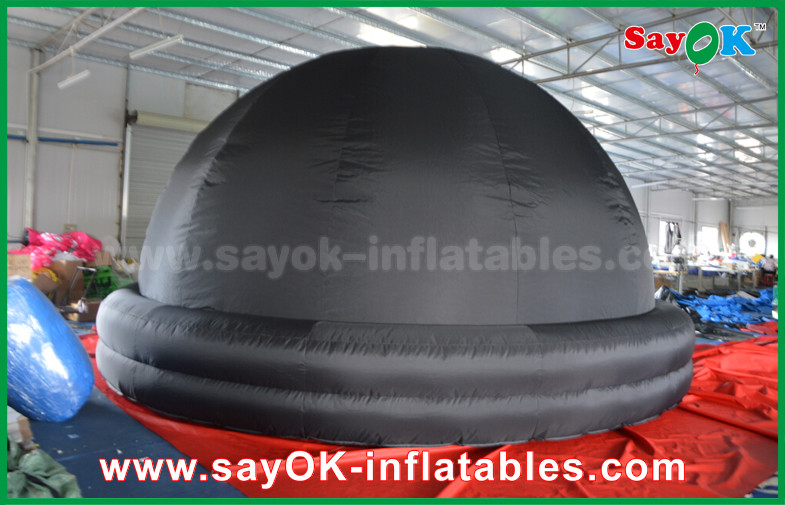 Customized Portable Inflatable Mobile Planetarium Dome Tent Safety With Print