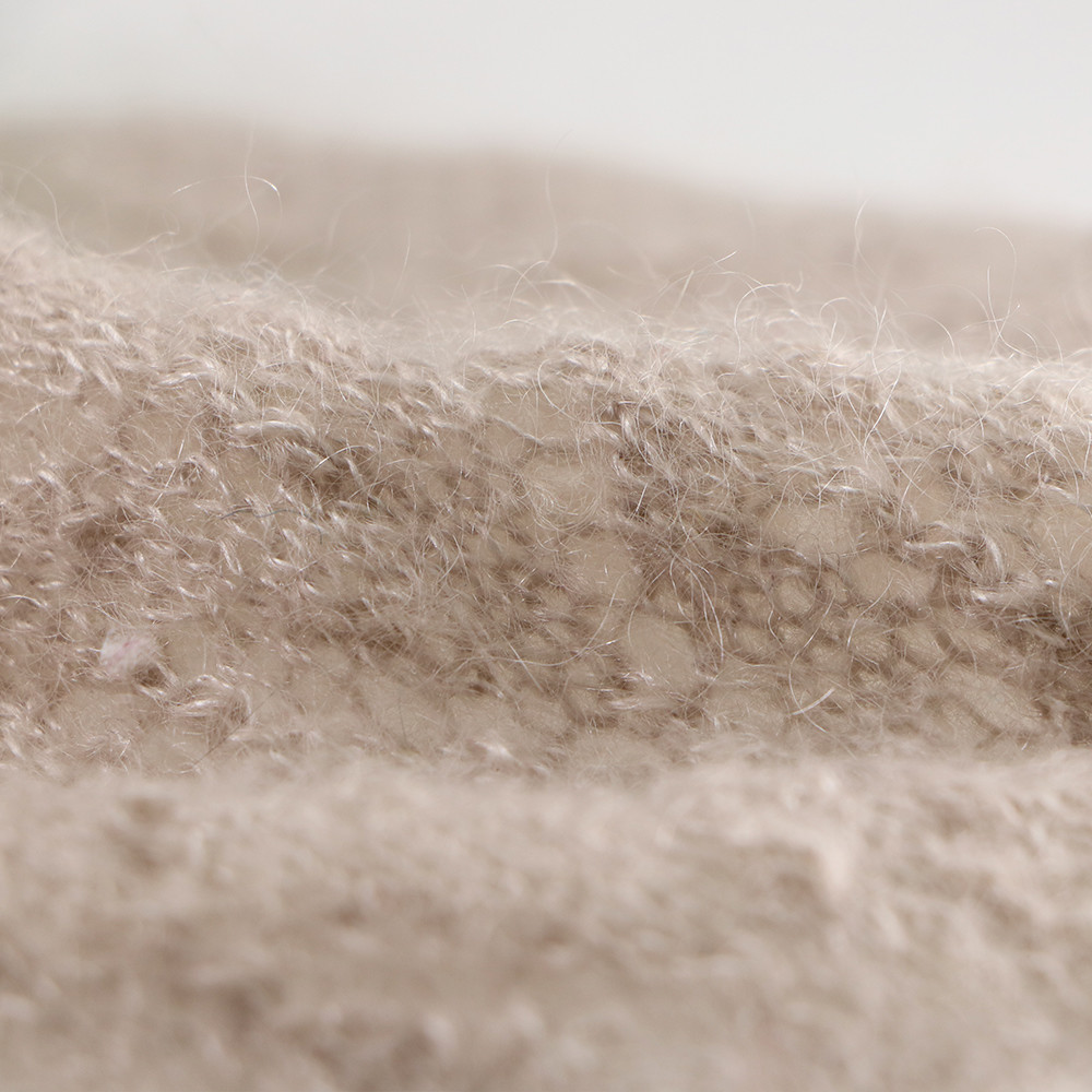 Practical Soft Mohair Silk Blend Yarn , 1/8.5NM Gloves Mohair Wool For Knitting
