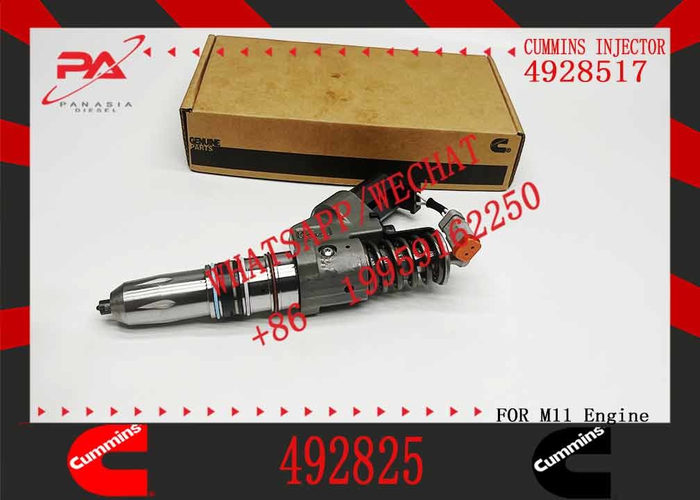 OE Quality 492825 Brand New Common Rail Injector 2830244 2830221 2830957 4897271 5263307 4896444 1409652 0445120007 098