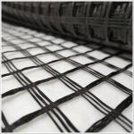 Civil Engineering Reinforcement Fiberglass Geogrid Coated With Elastomeric