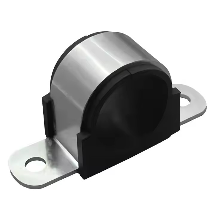 High Temperature Resistant Two Hole Rubber Cushion Clamps