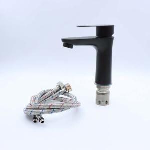 Quality Plated Chrome Deck Mounted Basin Mixer Tap Convenient installation for sale