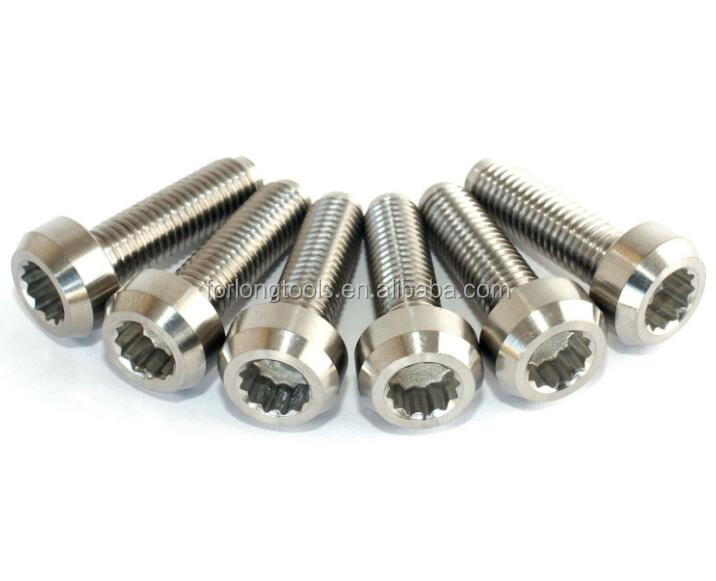 Universal Car Fitment M7X24mm Titanium GR5 Split Bolt for BBS Wheels Colorful