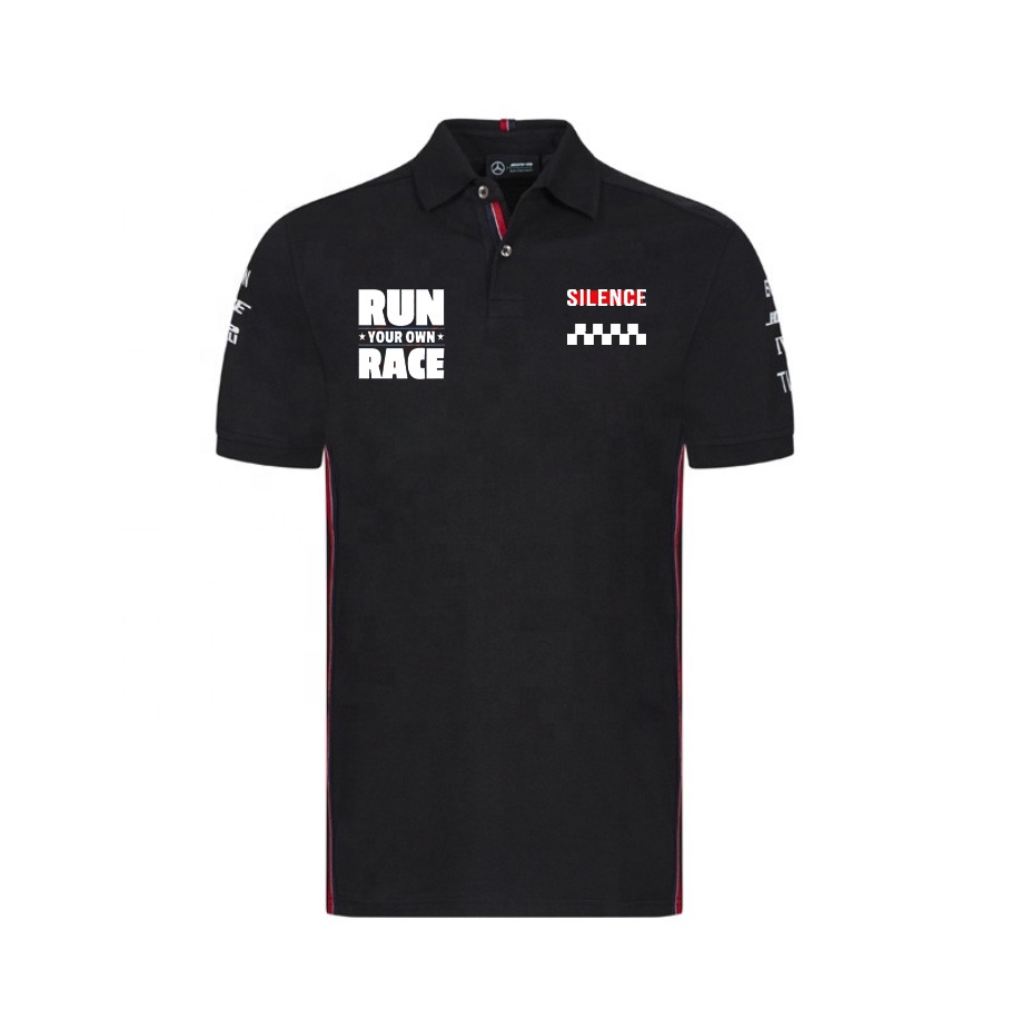 Custom Sublimated Motocross Jersey for Men's Sportswear in Black Sublimation Print