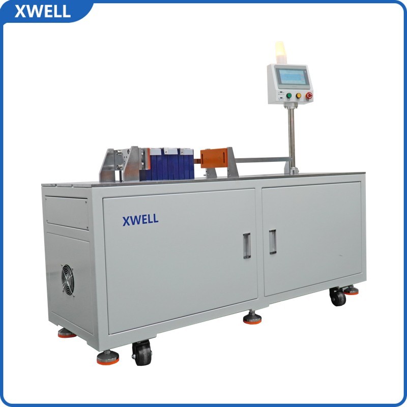 Quality CE Certified Prismatic Lithium Battery Cell Stacking And Pressing Machine for sale