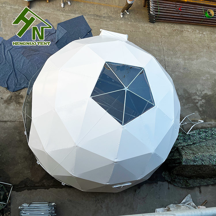 Area 28sqm Outdoor Dome Tent Hotel Geodesic Dome Tent For Sale