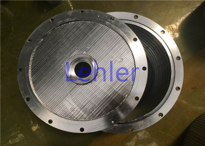 Good Roundness Basket Mill Double Screens With Harden Chrome Surface