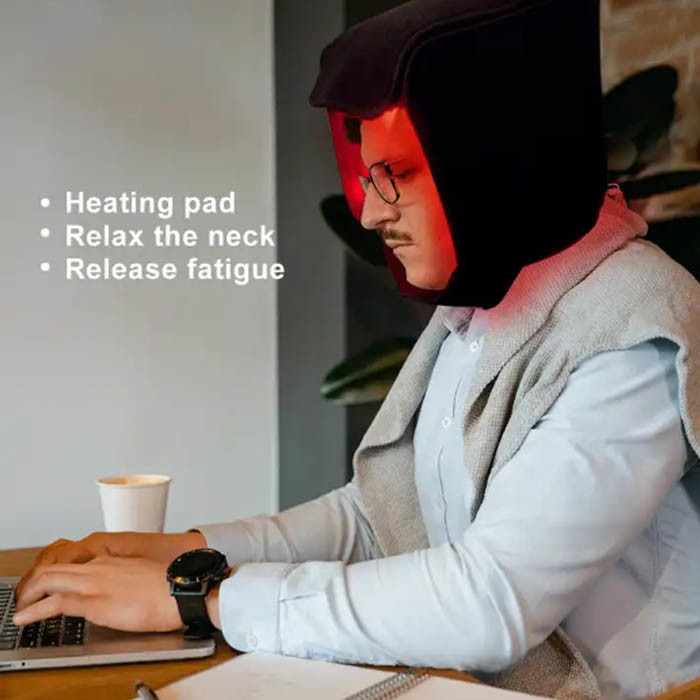 Clinic Infrared Red Light Therapy Helmet Double Use For Hair Loss