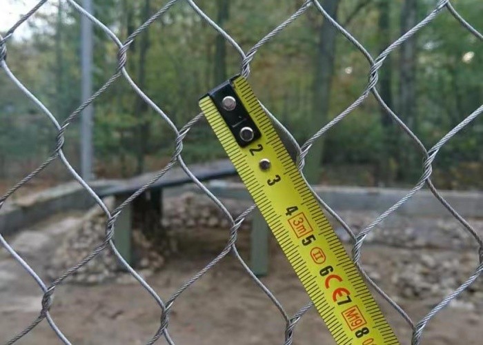 Bird Park Protective Aviary Rope Netting 22*22mm Zoo Mesh Aviary Netting