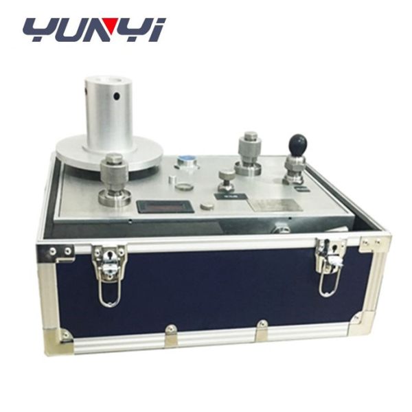 Piston Water Dead Weight Tester Hydraulic Pressure Gauge Calibrator