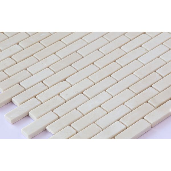 Elegant White 300x300mm Natural Stone Mosaic For Hotel and Building