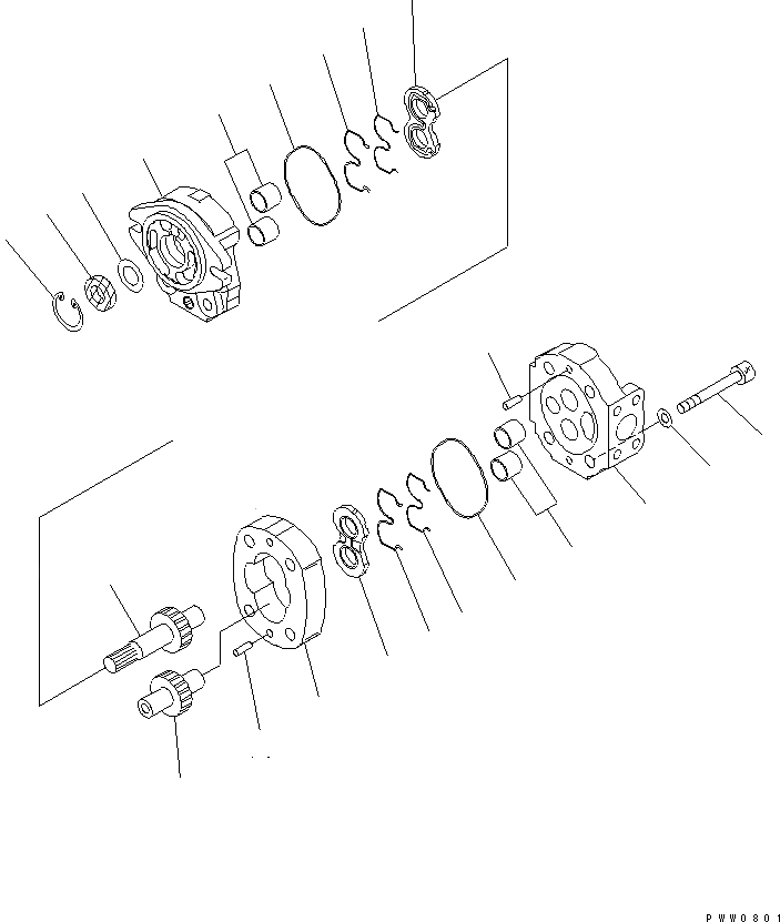 WA1200-3 S/N 50001-UP (Chassis only)