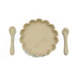 Waterproof BPA Free Self Feeding Silicone Tableware With CPC