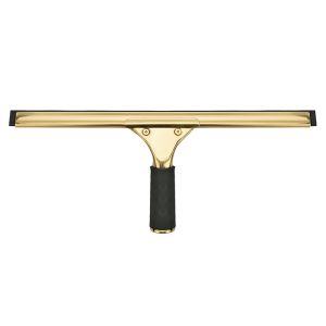 Quality 40CM Classic Brass Window Squeegee Scrubber for sale