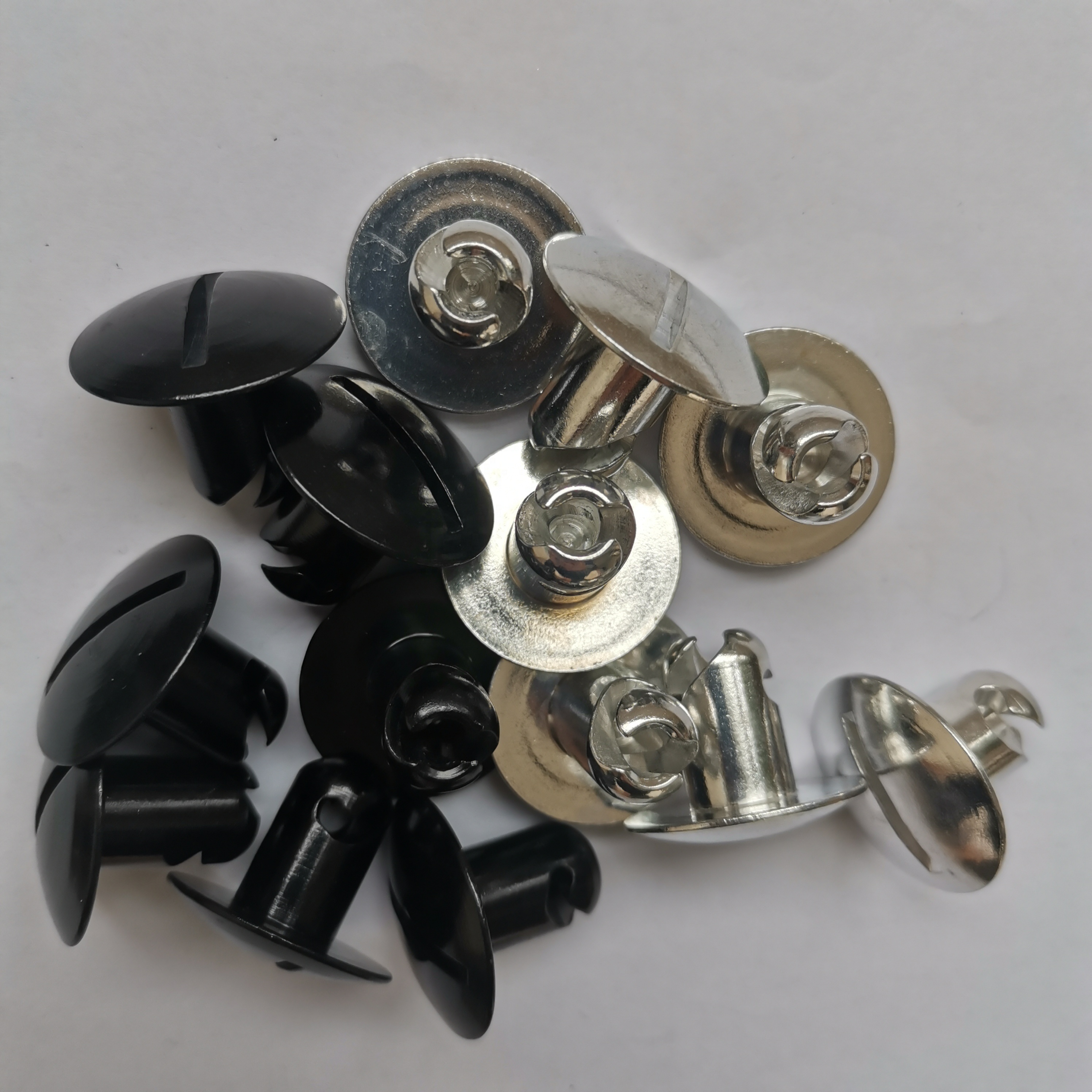 Universal Fitment Aluminum Quarter Turn Dzus 1" Large Head 7/16" x.500 Silver Sprint Car Replacement Part Repair Upgrade