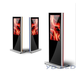 Quality Floor Standing Digital Ad Screens With HD Panel for sale