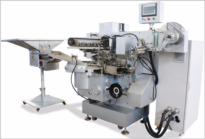 Main Function Spherical Brushing 300-500ppm Automatic Coin Foil Chocolate Egg Packing Machine
