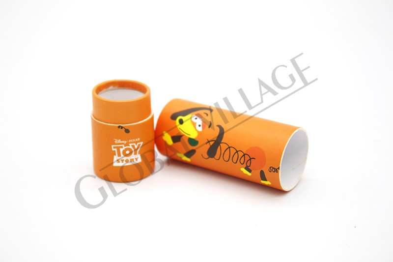 OEM Custom Lipstick Paper Tube Containers 20mm DIAM Without Mechanism