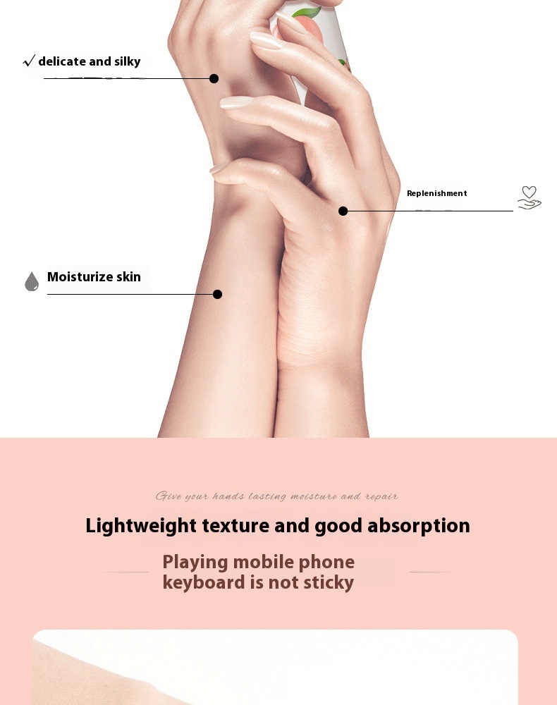 Whitening Organic Moisturizing Hand Cream Anti-Dry Cracking Hydrating Soft Skin Lotion Fragrance Handcream Stock for