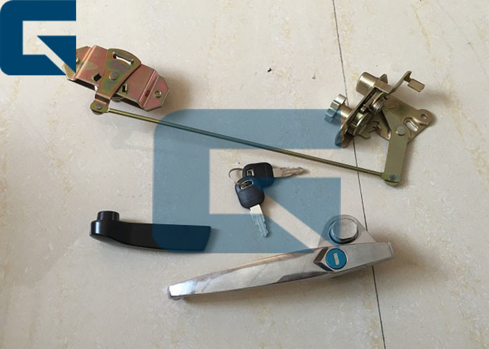 E200 E200B Cab Door Lock Assy For Excavator Parts / Cabin Door Lock Group