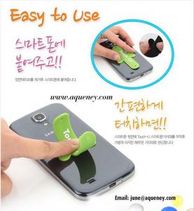 China New Touch U Cell Phone STAND Cell Phone Mount Universal Sticks On Back Silicone on sale