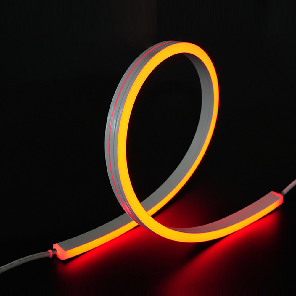 Side Bend LED Neon Flexible Strip Light DC24V High Tensile Strength Salt Acid Resistant