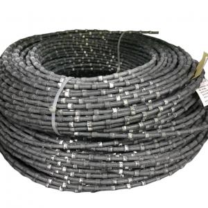 Quality 8.8mm Diamond Wire Saw Plastic Wire Saw Special For Granite Profiling for sale