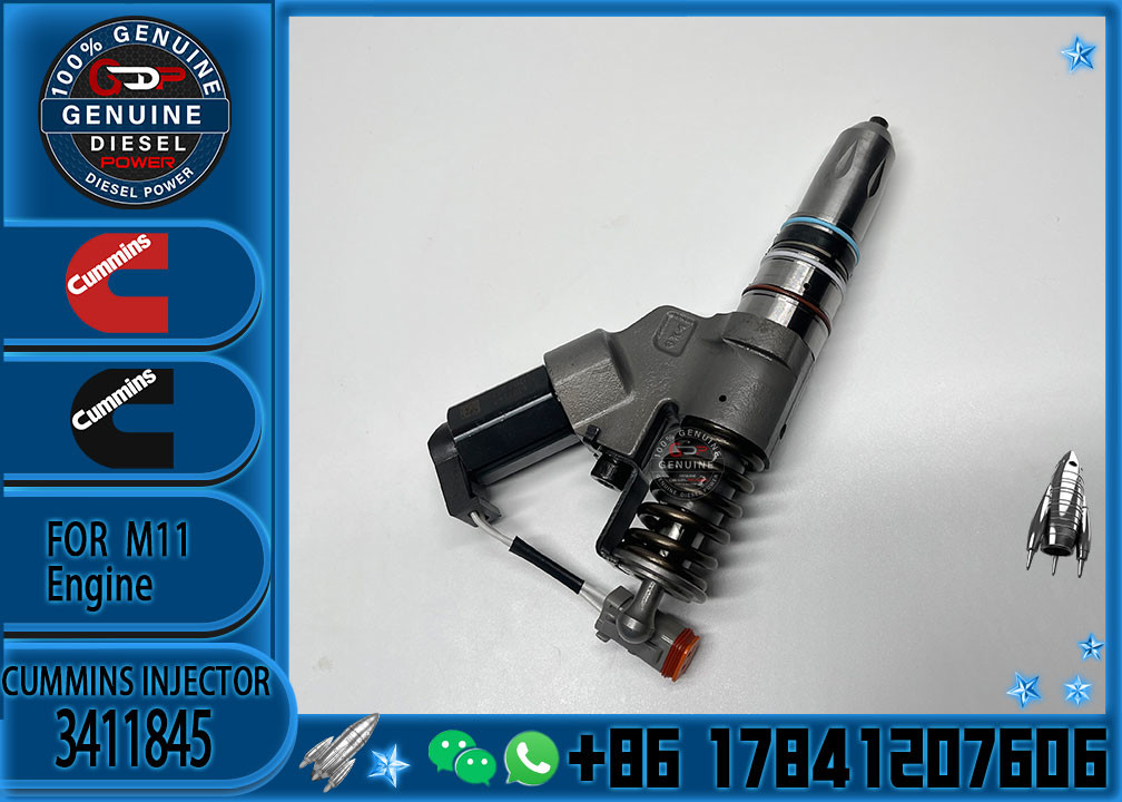 QSM ISM M11 L10 Diesel Engine parts 3411845 fuel injector for Cummins