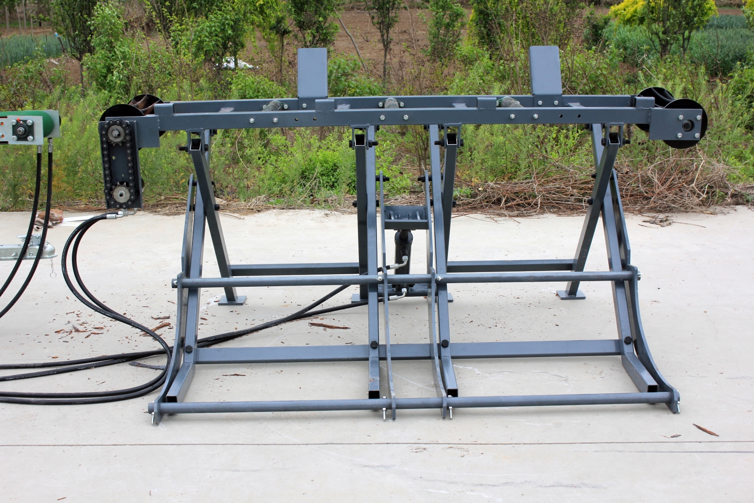 Hydraulic Firewood Processor With Log Lifter And Log Table 300 KG Capacity Model