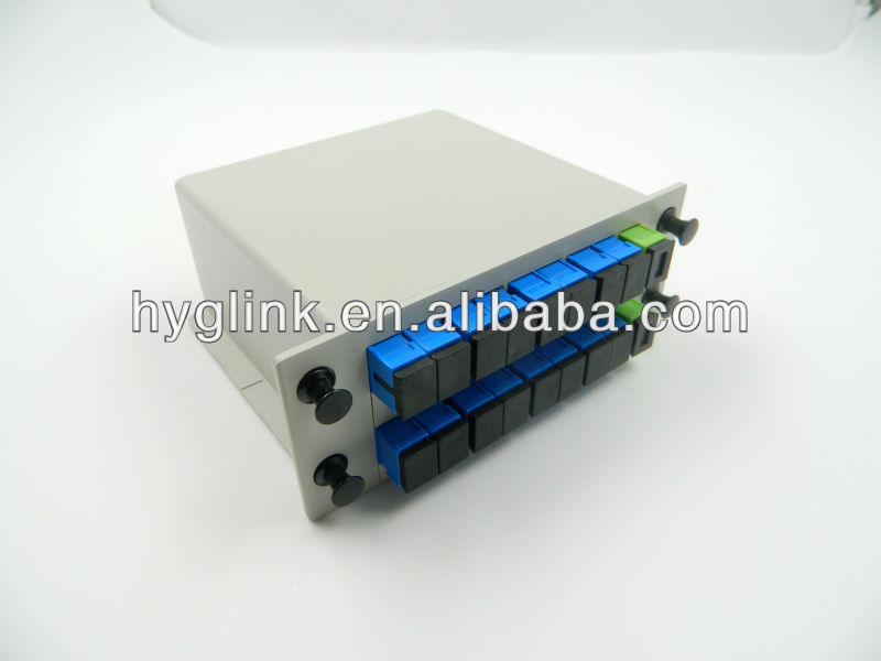 Optical Structure 1650nm PLC 1x16 1x32 Fiber Optic Splitter