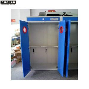 Quality Satety Laboratory Storage Cabinets , Gas Cylinder Cabinet With Alarm System for sale