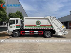 Quality Dongfeng Kingrun 12000 Liters Garbage Compactor Truck to Africa for sale