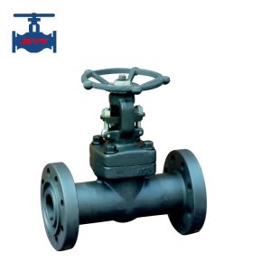 Quality Turbo Forged Flange Gate Valve with ISO9001 ISO14001 Certification and A216-WCB Cast Steel Construction for sale
