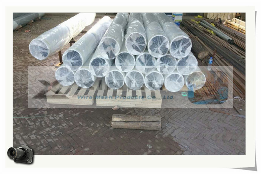 SUS 304 316 316L V Wire Screen Pipe Non Clogged Wedge Wire Screens