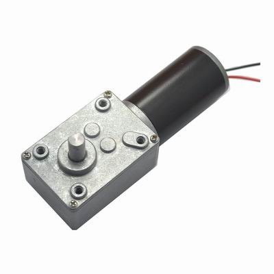 Buy 12V / 24V Metal Worm Drive Motor , Automobile Clutch DC Worm Motor at wholesale prices