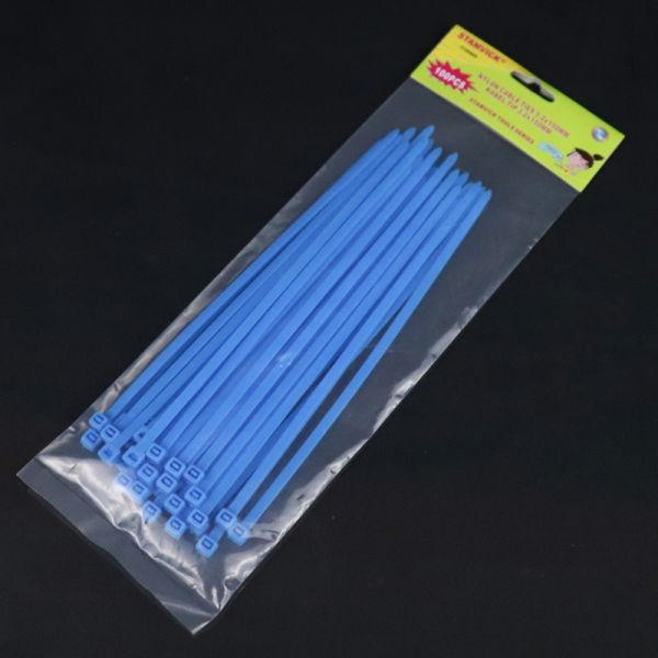 4.6*180mm Self-Locking Multicolor Cable Ties High-Quality Plastic Zip Ties for Versatile Applications