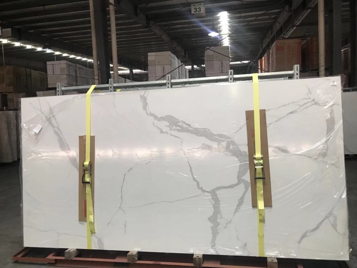 Customized Polished Big Slab Solid Stone Countertops For House