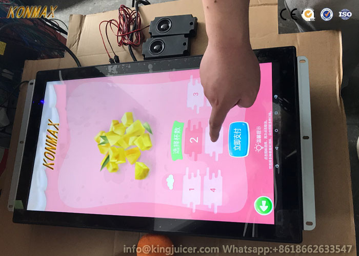 20L Auto Frozen Product Vending Machine Direct Cooling With Credit Payment
