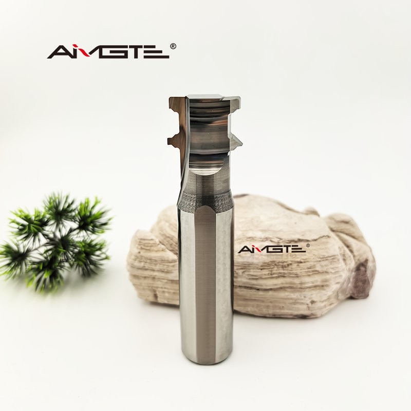 20mm customized T slot forming cutter reduced shank carbide end mills