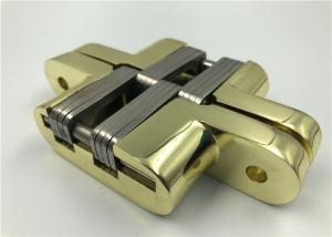 Quality Gold Plated SOSS Hidden Hinges , Zinc Alloy Concealed Gate Hinges 25kg Loading for sale