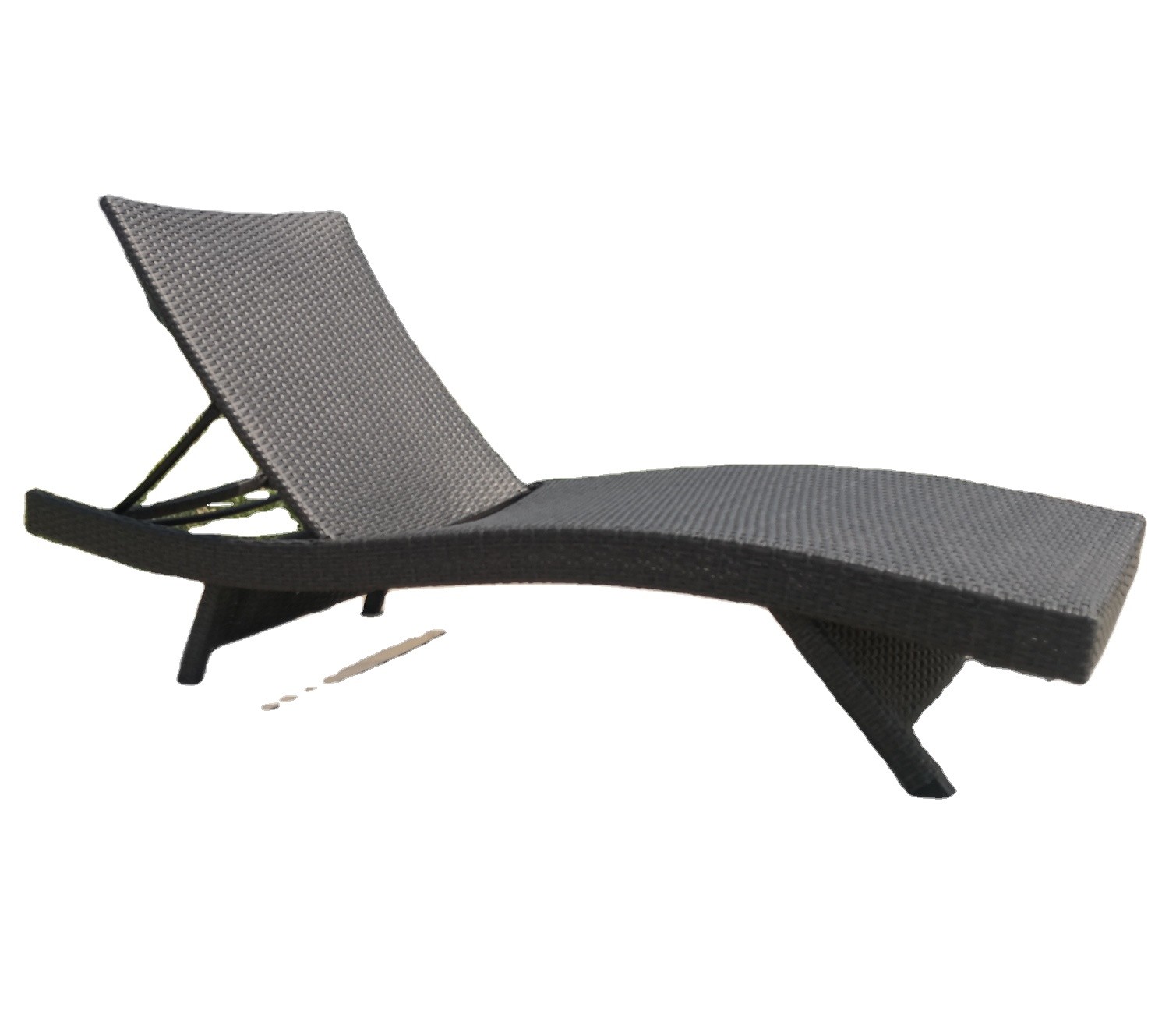 LC1008 Hotel Rattan Style Outdoor Wicker Sun Loungers Pool Outdoor