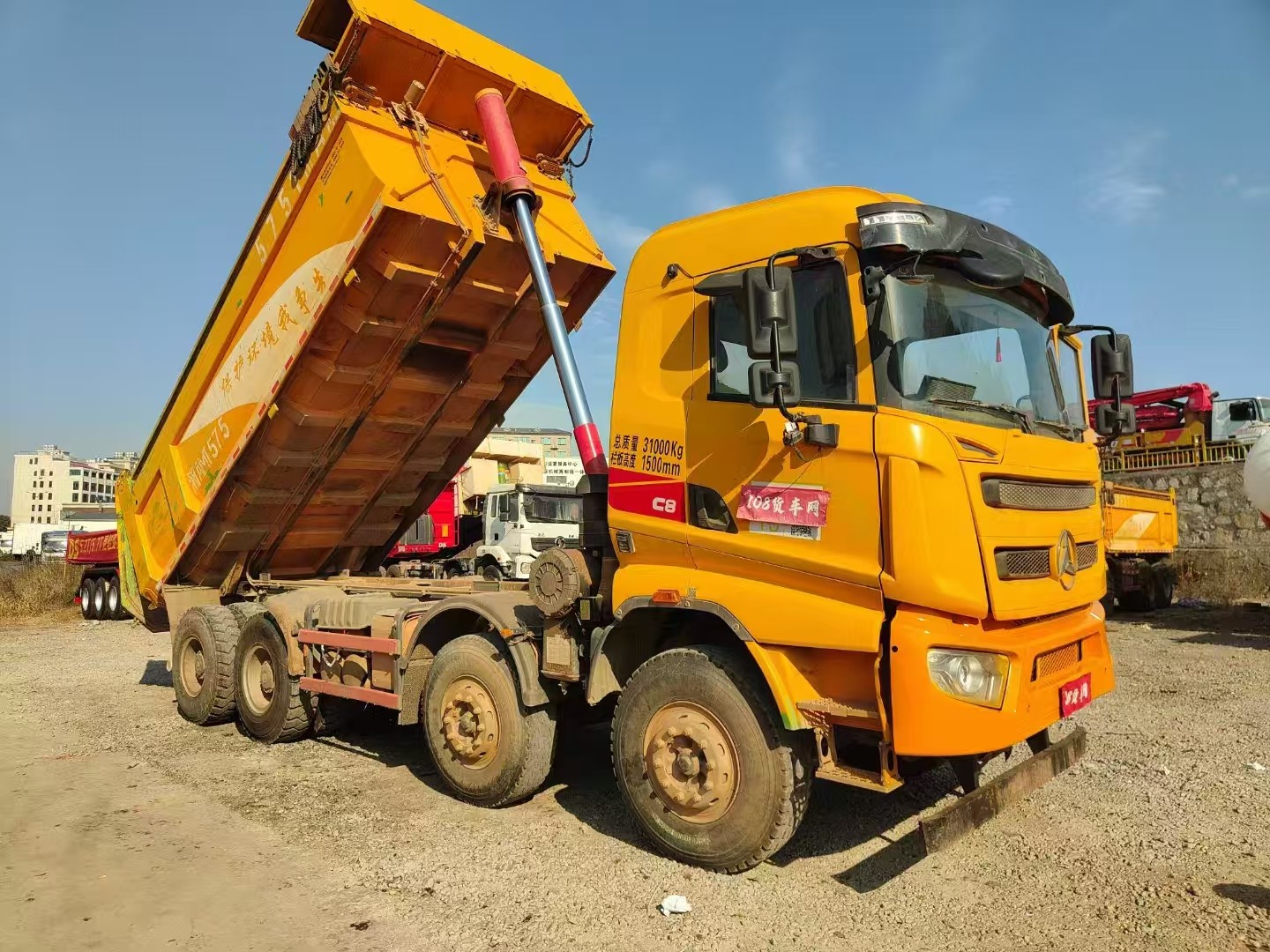 2022 Model Second Hand Tipper Truck SANY Dump Truck 8*4 With Deutz 380hp Engine