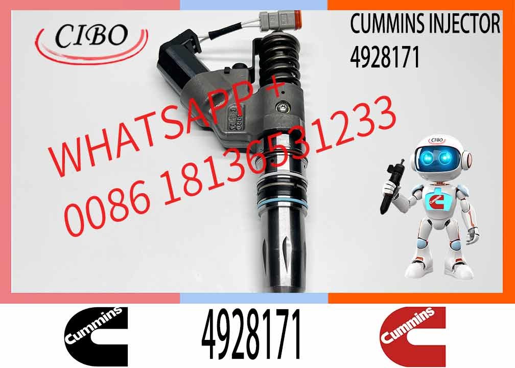 NINE Brand Diesel High Quality 4928171 Common Rail Injector 4928171 Auto Parts Injector