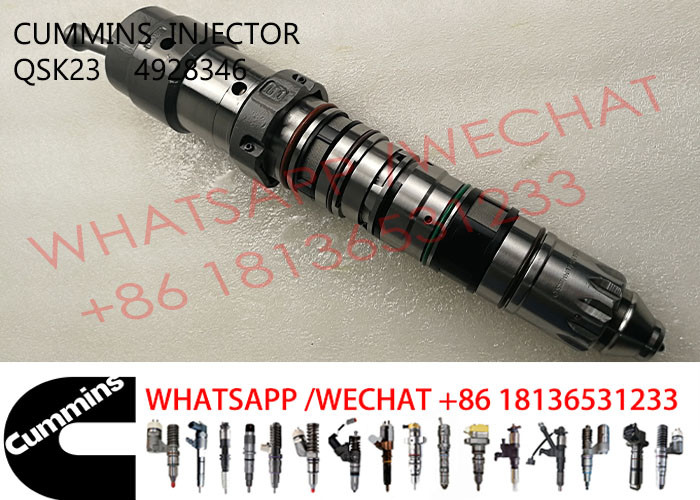 Diesel Fuel Injector QSK60 4928346 Common Rail Injector 3766446 4326781