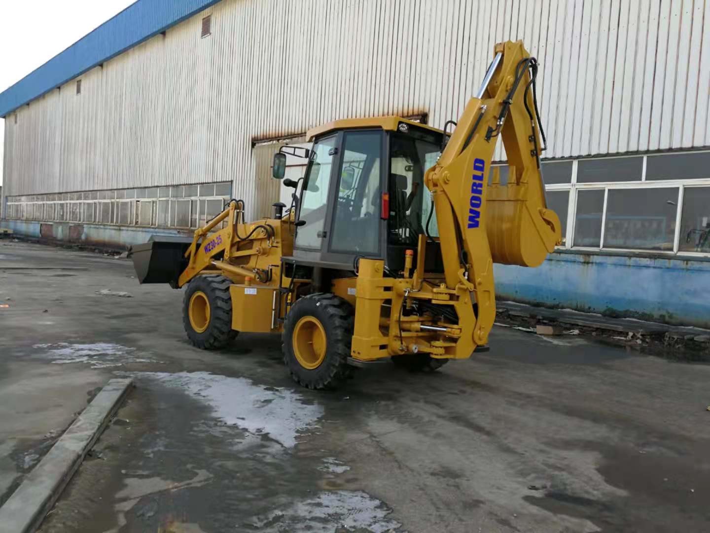 Quality Compact Structure Mini Tractor Backhoe Loader With Weichai Engine for sale