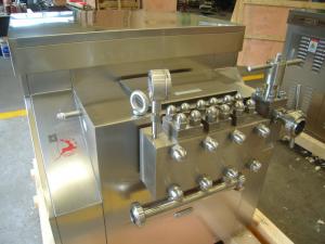 Quality SUS304 Stainless Steel Food Homogenizer For Enzymes , Dressing , Tomato Sauce for sale