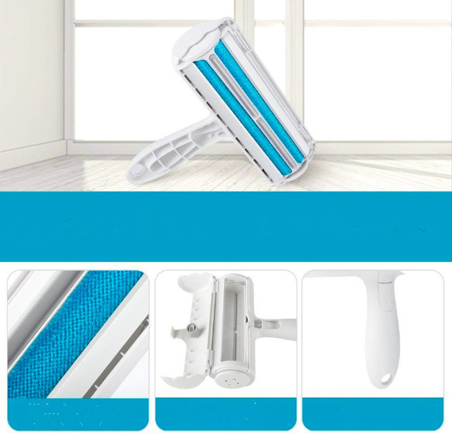 Roller Dog Hair Cat Hair 20cm Height Odm Pet Hair Remover Brush