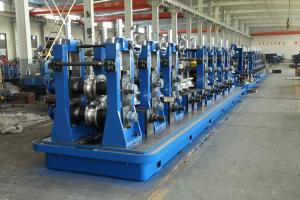 China Large Size SS Tube Mill Machine , Rectangular Pipe Roll Forming Mill on sale