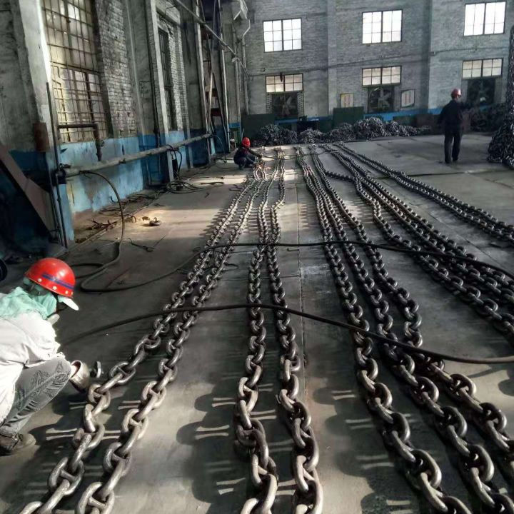 Marine Anchor Chains Price U2 U3 Grade Stud Link Anchor Chain for Ship